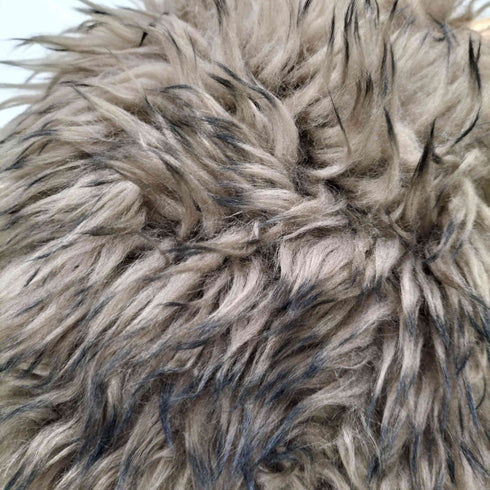 S.H.G 70S 英国製 スエード レザー ファー コート レディース  42